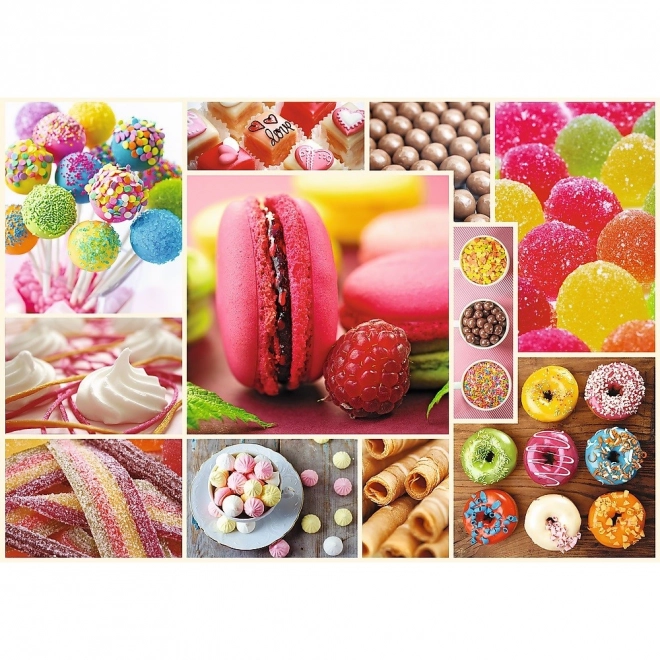 Puzzle 1000 prvků Candy - koláž