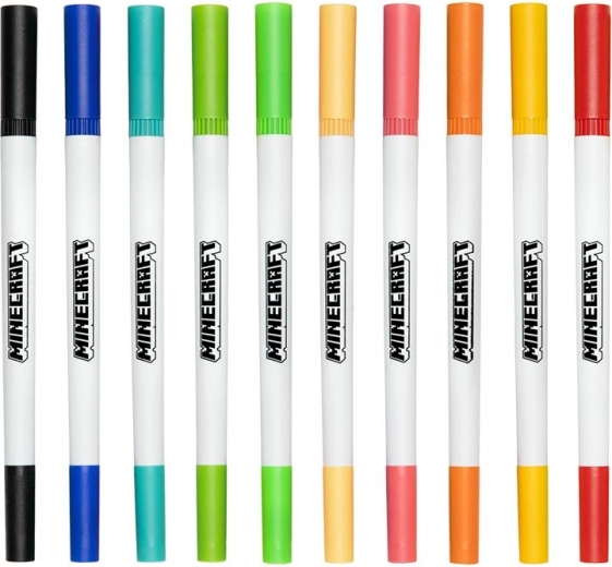 Dvojhroté fixy pro kontury i vybarvování