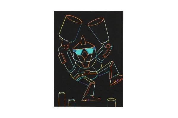 Škrabací obrázek barevný transformers 4 listy A4 20x27cm v sáčku