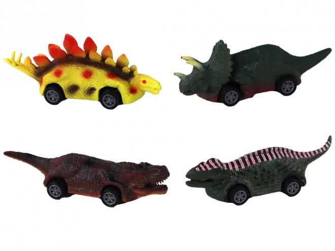 Sada vláčkodráhy Dinosauři barevné 8 kusů