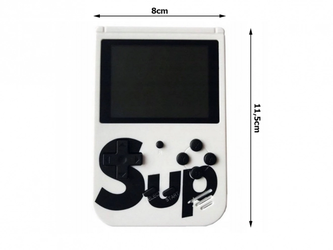 Mini retro přenosná herní konzole s 400 hrami