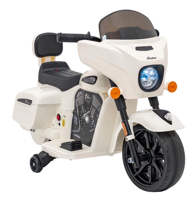 Chopper INDIAN vozidlo – Bílé