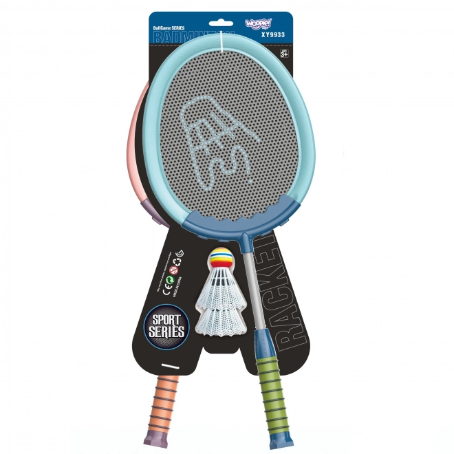 Woopie sada raket a míčků pro badminton