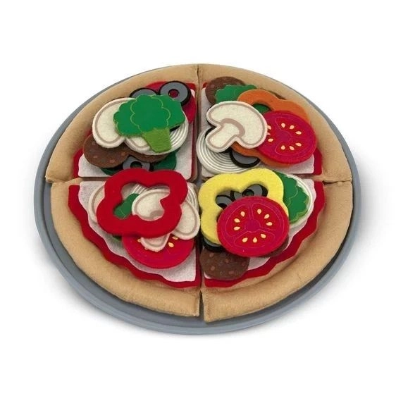 Pizza set z filcového materiálu Melissa & Doug