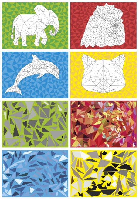 Samolepkové puzzle podle čísel A4
