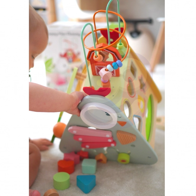 Montessori kostka farma pro děti