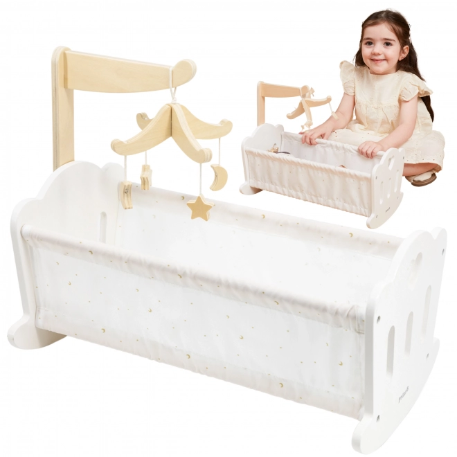 Dřevěná postýlka