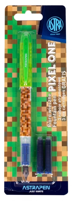 Plnící pero Pixel One od ASTRA se třemi náplněmi