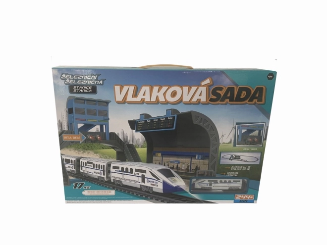Vláčková sada s délkou 244 cm