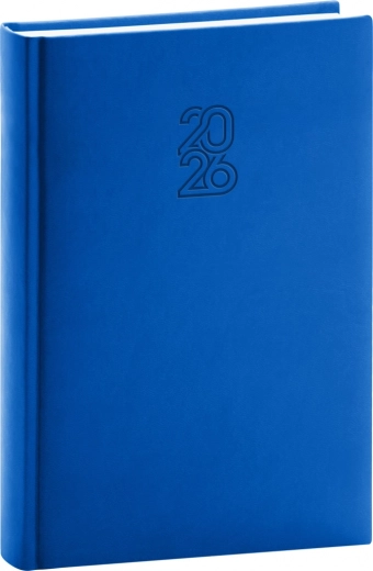 Denní diář Modrý 2026