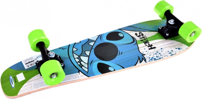 Dřevěná skateboard Disney Stitch pro děti do 50 kg