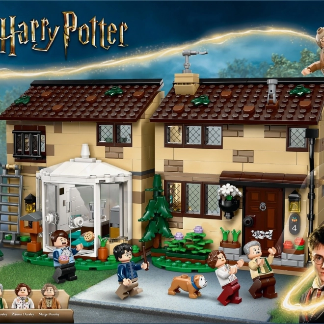 Kostky LEGO Harry Potter Privet Drive: Návštěva tetičky Marge