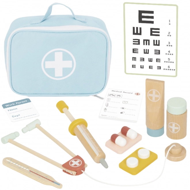 Dřevěný doktorský set