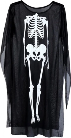 Výrazný skeleton potisk