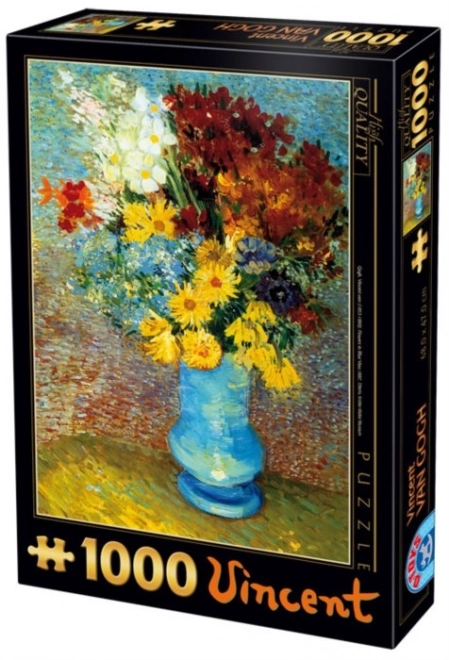 Puzzle Terasa kavárny v noci od Vincenta van Gogha - 1000 dílků
