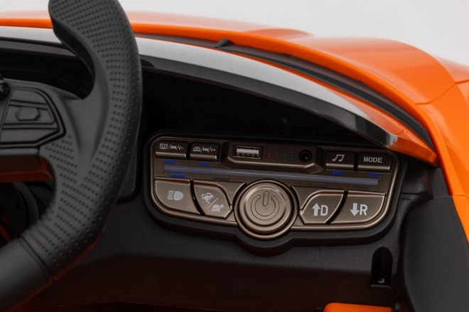 Dětské elektrické auto Lamborghini Revuelto oranžové
