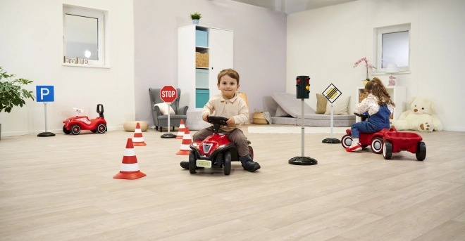 Velký semafor s automatickým přepínáním světel