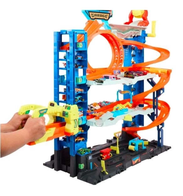 Mega Garáž s Drakem Útok od Hot Wheels City