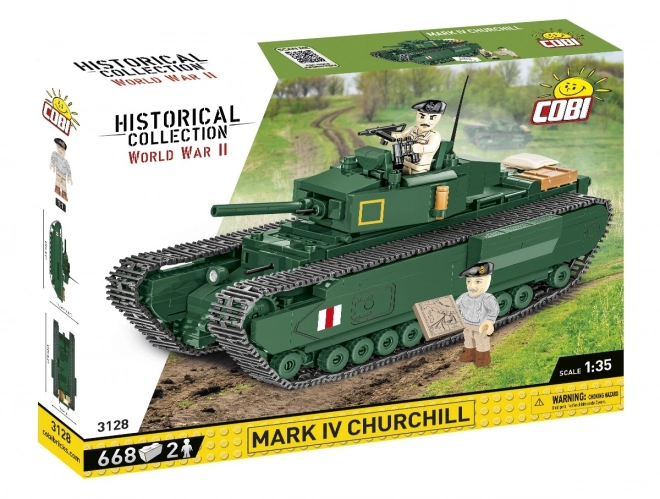 Stavebnice Churchill Tank Mark IV