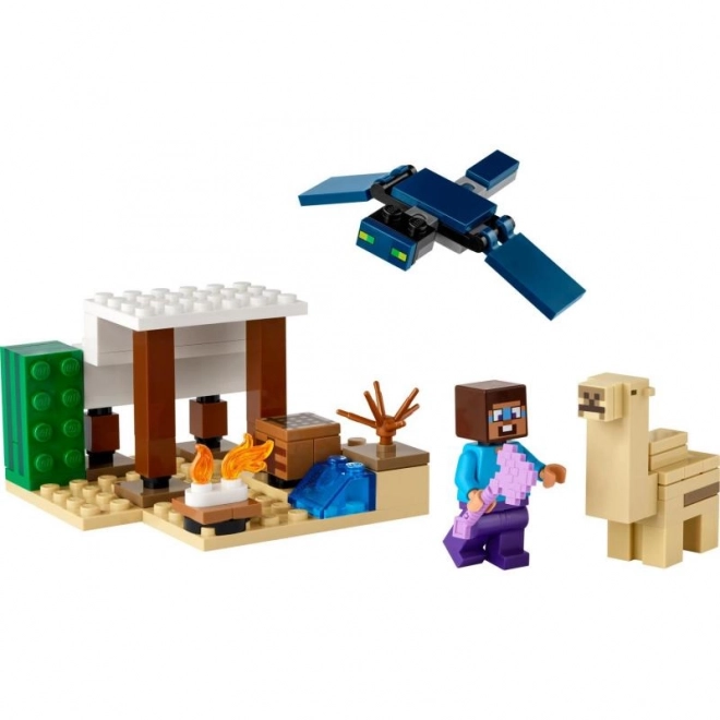 Kostky Minecraft 21251 Pustinná výprava Stevea
