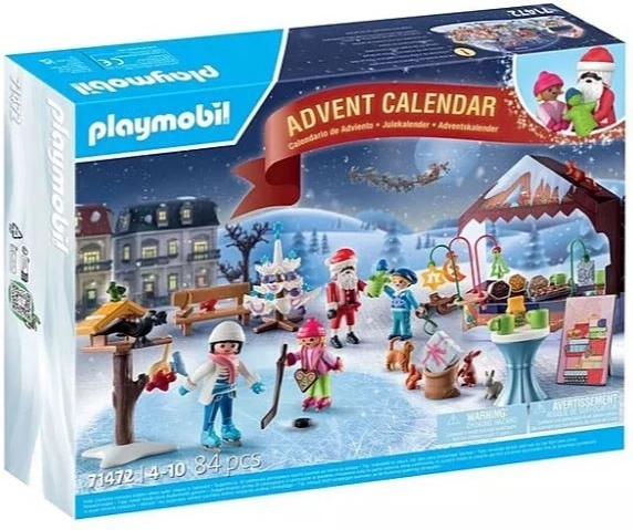 adventní kalendář playmobil jarmark vánoc