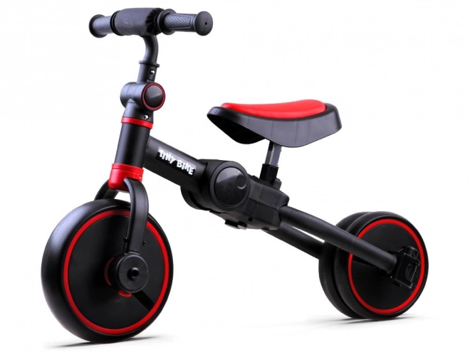 Dětské tříkolové kolo 3v1 Tiny Bike – Červená