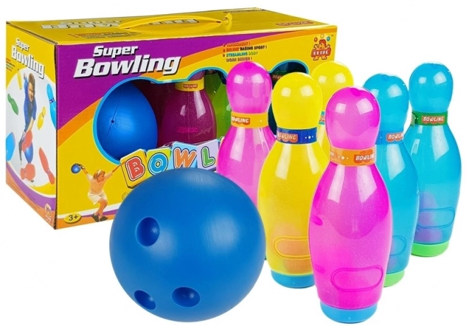 Barevná souprava na bowling pro děti