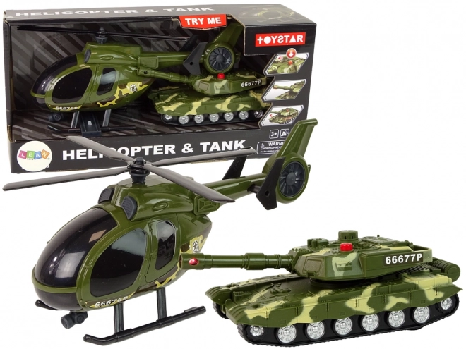 Vojenská stavebnice Tank Faction Propulsion Helicopter