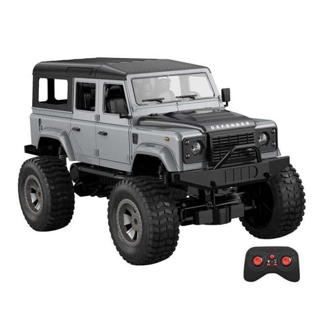 Dálkově ovládané RC auto na dálkové ovládání 1:8 Double Eagle (šedé) Land Rover Defender E375-003