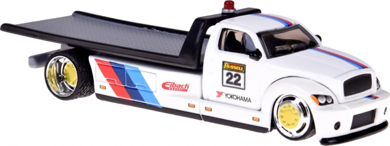 Kovová karoserie a detailní polepy