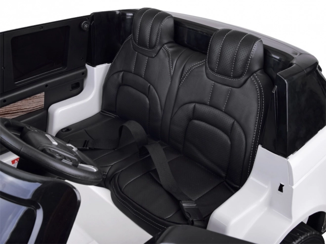 Autíčko na akumulátor pro dvě děti Range Rover – Bílá