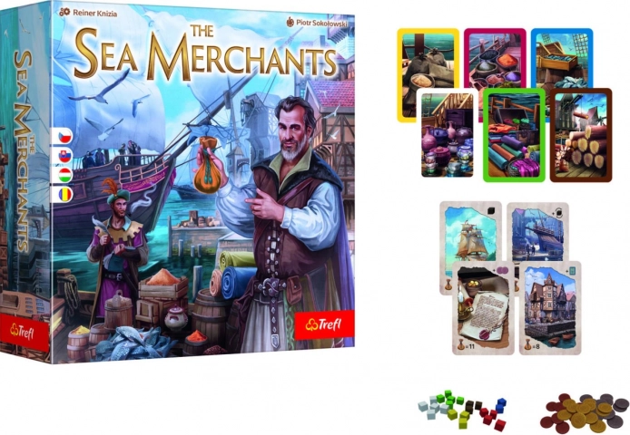 Trefl the sea merchants: kupci na moři – strategická desková hra