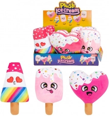 Plyšový Nanuk Zmrzlina 16 cm - 3 Druhy