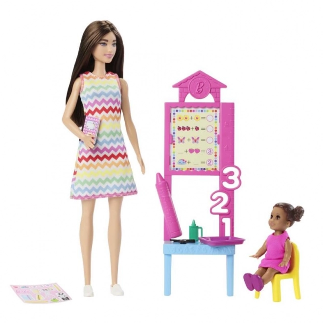 Barbie herní set učitelka