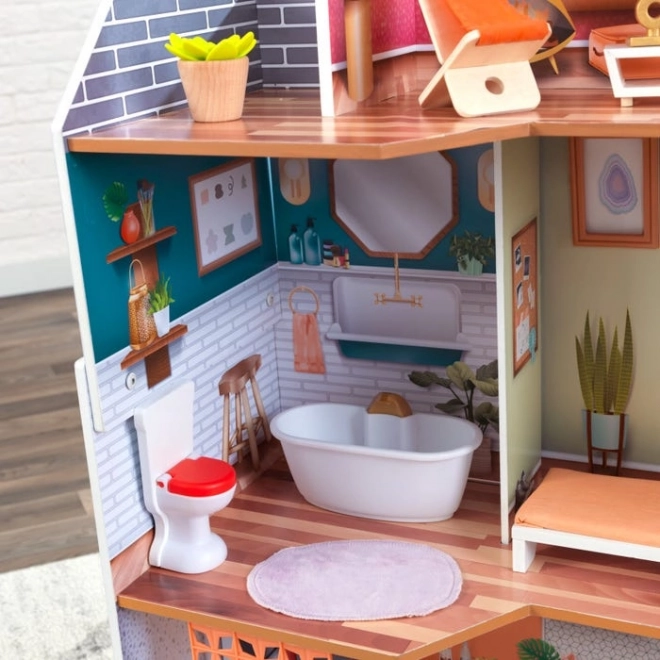 Dřevěný domeček pro panenky KidKraft Marlow