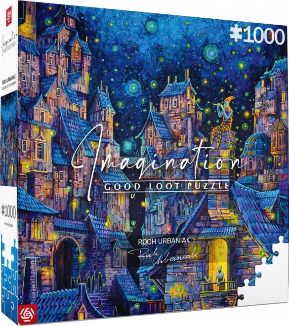 Puzzle Imaginace od Roch Urbaniak - Koncert na komíně 1000 dílků