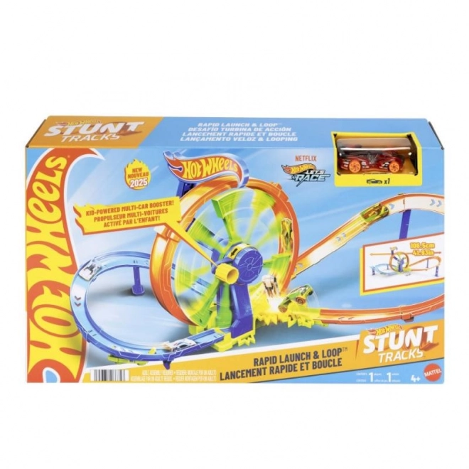 Dráha řetězový náraz Hot Wheels