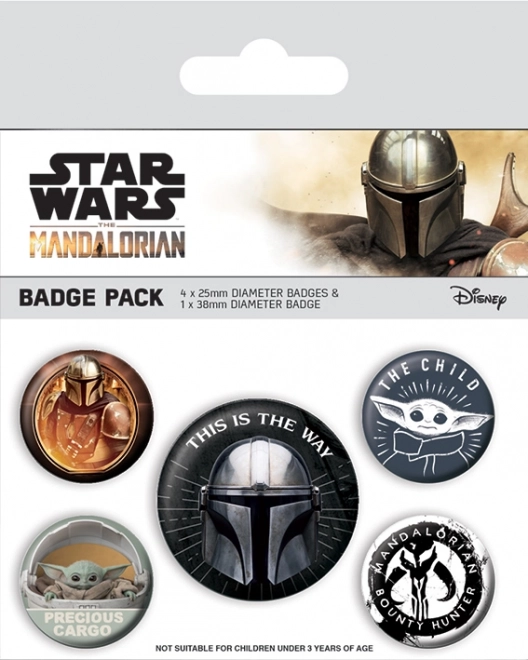 Odznak Mandalorian