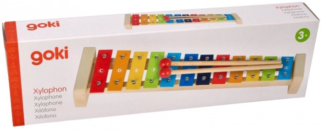 Kovový cimbál 12 tónů - Goki toy