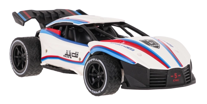 Rychlostní kovové auto 1:20 R/C – Bílé