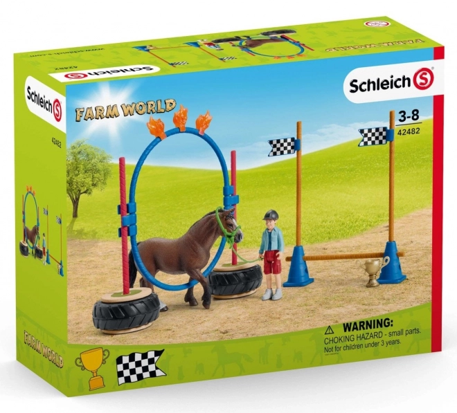 Schleich Farm World Závod v Agility pro Poníky