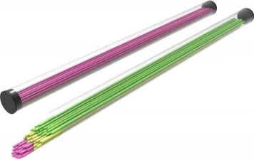 filament pcl pro 3d pero basic – sada 15 m růžová, žlutá, zelená