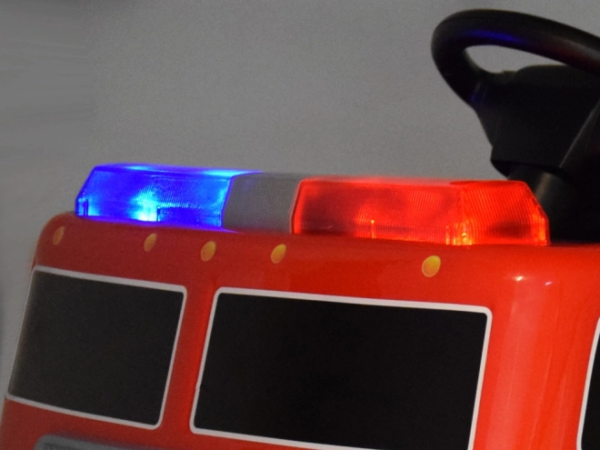 Elektrické hasičské auto pro děti s dálkovým ovládáním