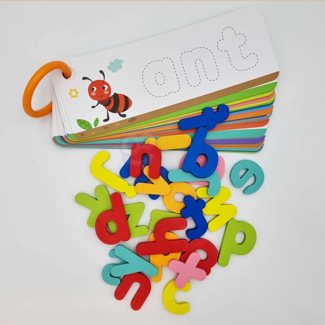 Puzzle abeceda Montessori pro děti s Tooky Toy