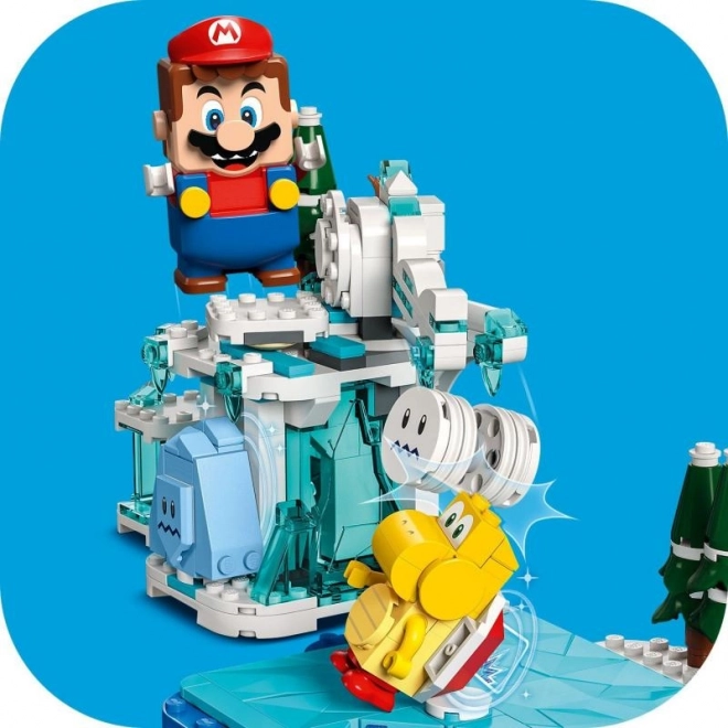 Lego super mario sněhové dobrodružství s fliprusem rozšiřující set