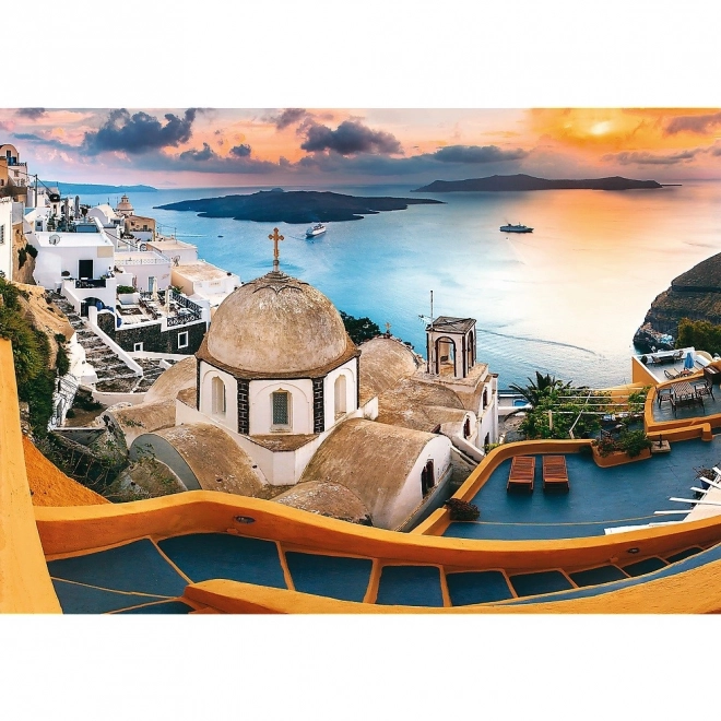 Puzzle 1000 dílků Pohádkové Santorini