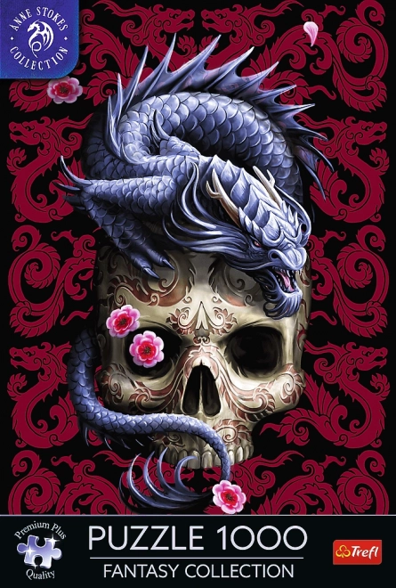 Puzzle 1000 dílků Orientální drak Anne Stokes