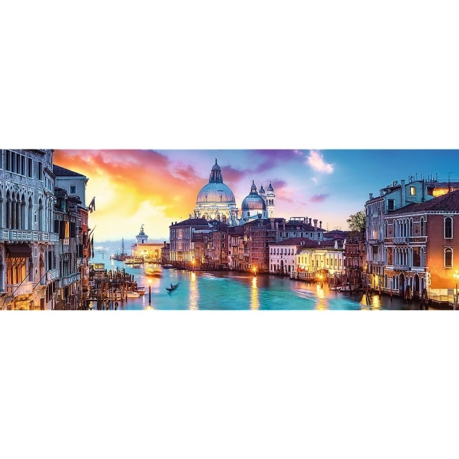 Puzzle 1000 dílků Canal Grande, Benátky - Panorama