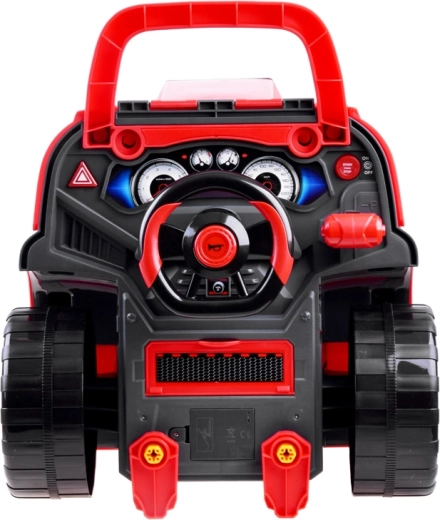 Kabina plná funkcí a zvuků