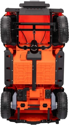 Dětské elektrické autíčko LAND ROVER Defender 110 SVX Concept – Oranžová